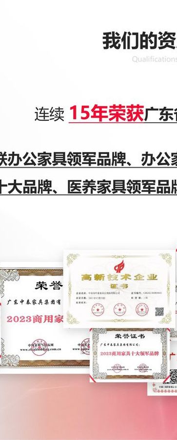 办公家具十大品牌（连续 10 年）